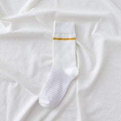 White Base With Ribbed Trim