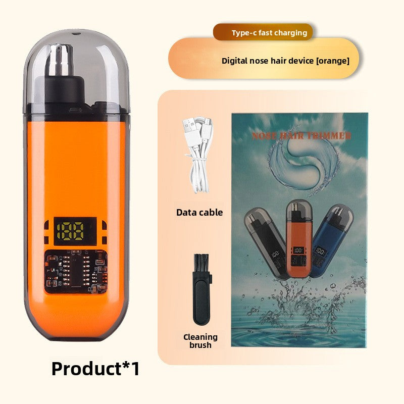 Electric Nose Hair Trimmer Rechargeable for Easy Grooming