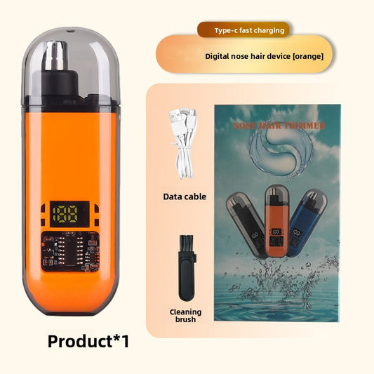 Electric Nose Hair Trimmer Rechargeable for Easy Grooming