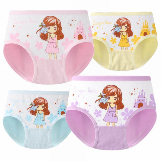 Buy Girls Children’s Cotton Underwear – Baby Briefs & Shorts Set