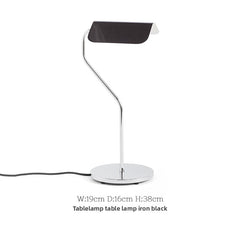 Table-Lamp Iron Black