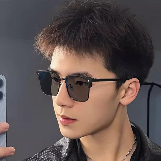 Photochromic Eyeglasses for Men with Stylish Frame Design