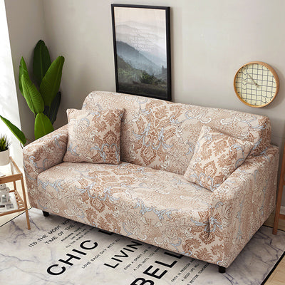 Printed Sofa Cushion Cover –Stretchable Protective Seat