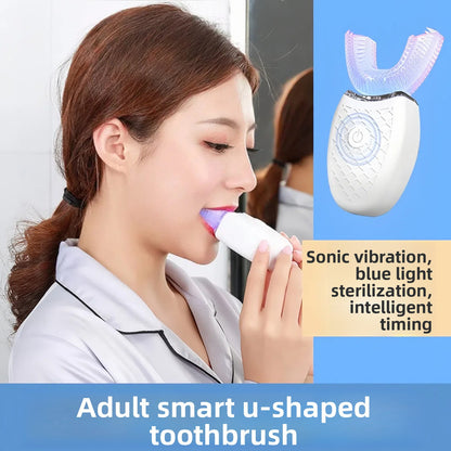 U-Shaped Electric Toothbrush for Powerful Teeth Cleaning