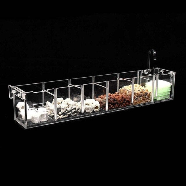 Fish Tank Wet Filter Box – Easy Separation for Aquariums