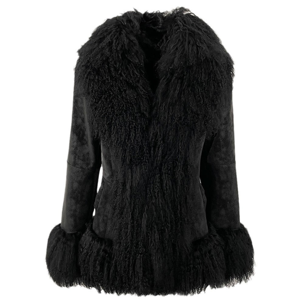 Thickened Wool Jacket With A Suede-like Finish for Winter
