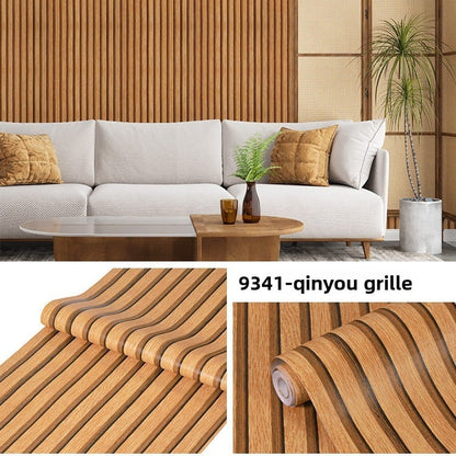 Imitation Grille Background Wall Wallpaper for Home Decor