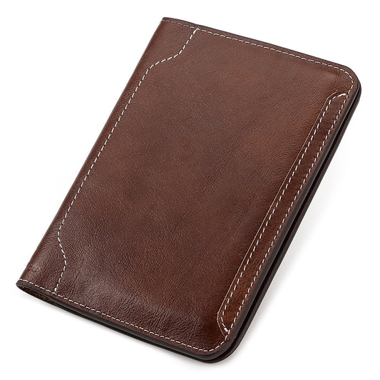 Leather Passport Holder Wallet for Organized Travel Use