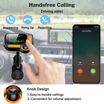 Car Bluetooth Multi-Function Player with Large Color Screen