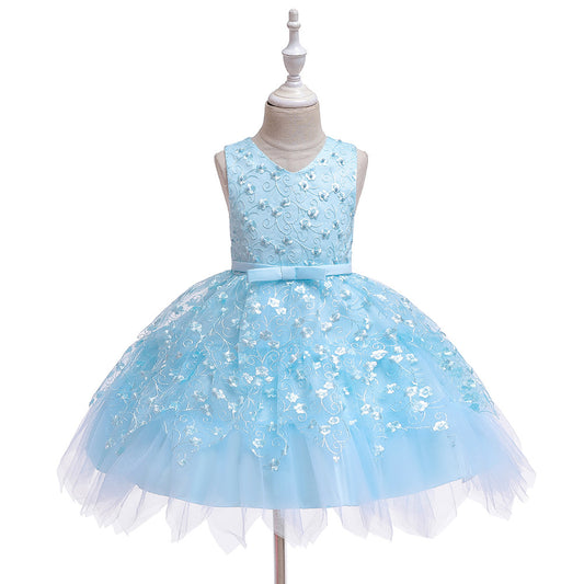 Baby Girls’ Dresses for Kindergarten Middle & Small Children