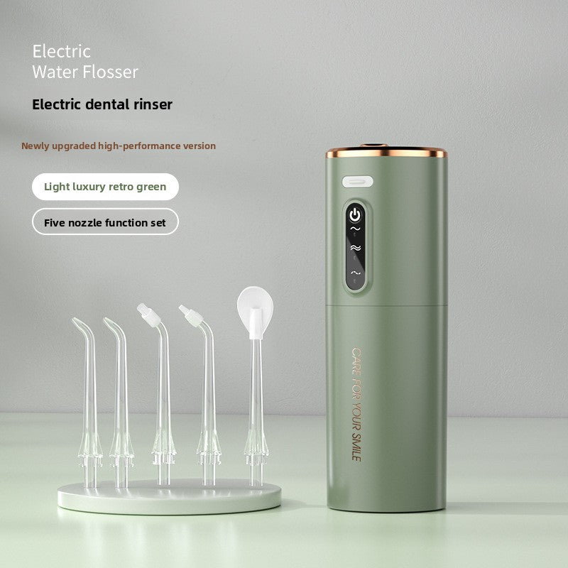 Electric Water Flosser for Daily Teeth and Gum Care Home Use
