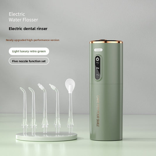 Electric Water Flosser for Daily Teeth and Gum Care Home Use