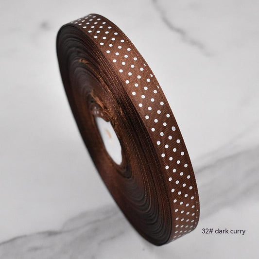 Buy Handmade Bow Polka Dot Ribbon for Stylish Gift Packaging