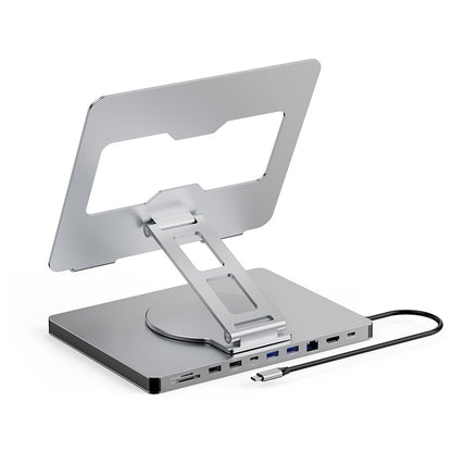 Laptop Docking Station with HDMI Ethernet and USB Hub Access