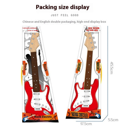Buy Electric Guitar Toy 4 String Beginner Musical Instrument