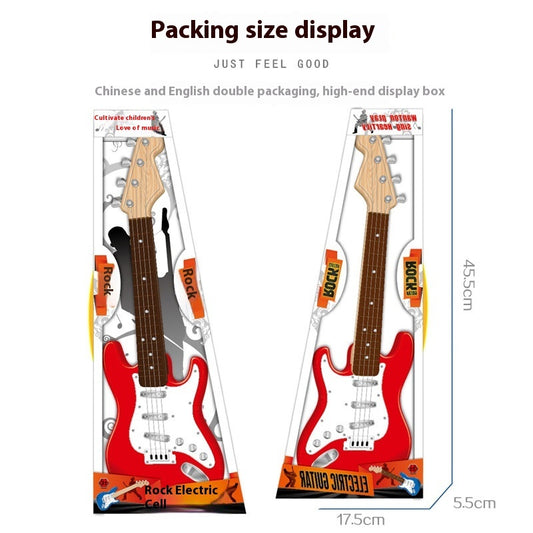 Buy Electric Guitar Toy 4 String Beginner Musical Instrument