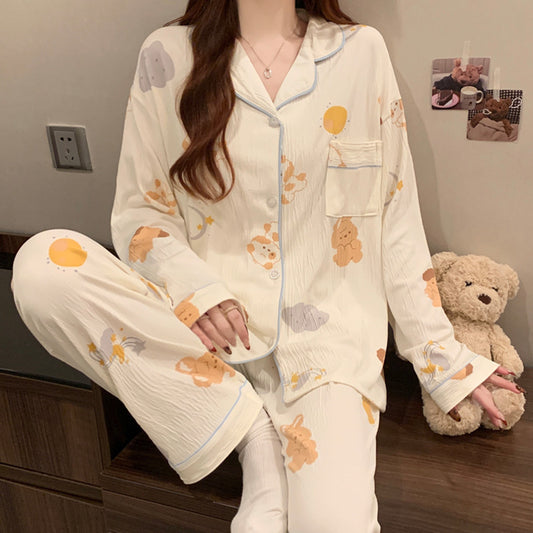 Buy High-Value Korean-Style Wrinkled Fabric Women’s Suit Set
