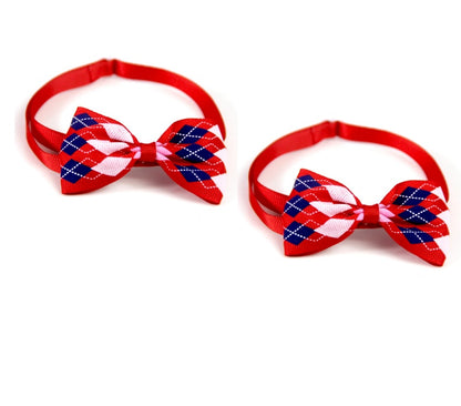 Buy Plaid Pet Tie Scarf for Cats & Dogs Fashion Accessories