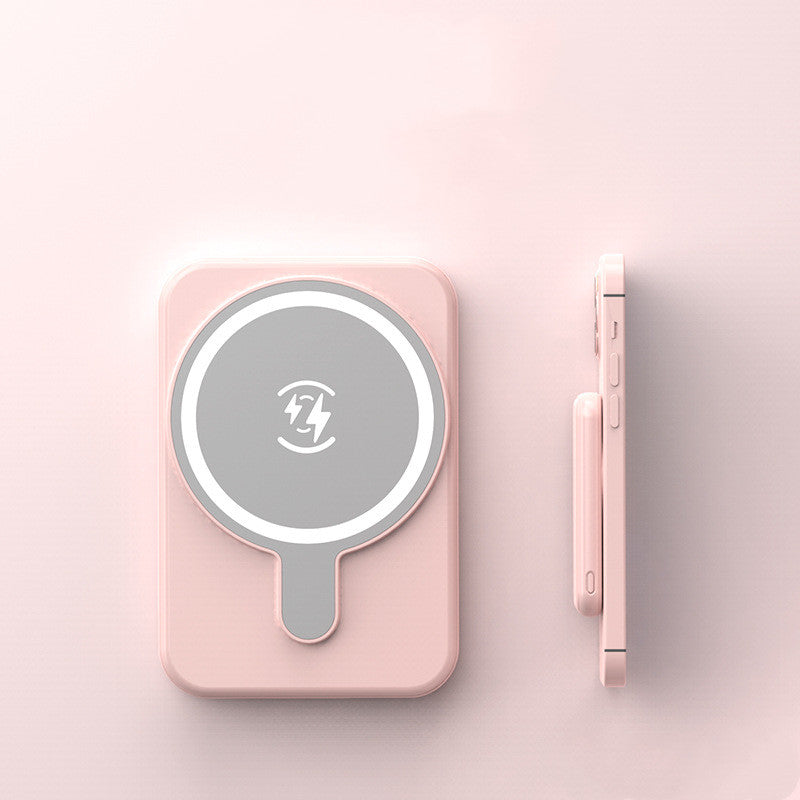 Buy Portable 5000mAh Magnetic Wireless Power Bank Fast Charging