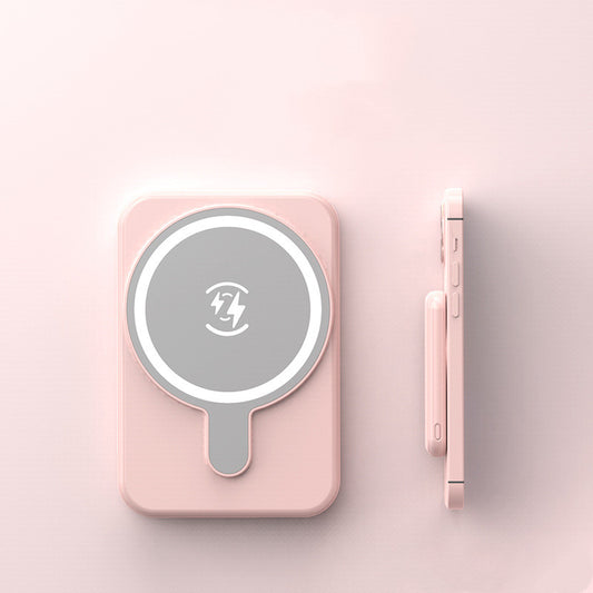 Buy Portable 5000mAh Magnetic Wireless Power Bank Fast Charging