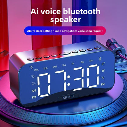 Smart Bluetooth Audio Alarm Clock with Modern Features
