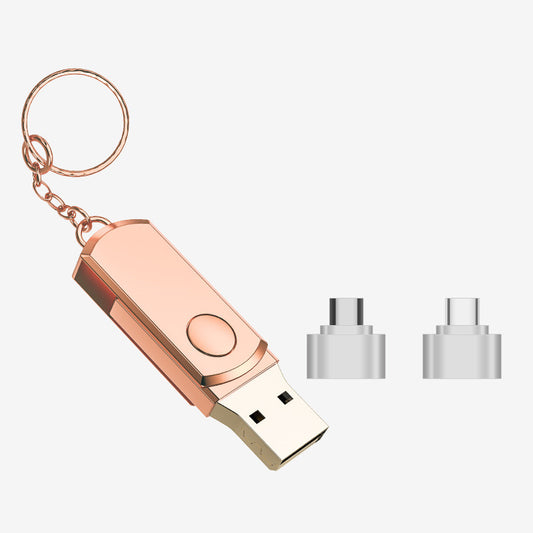 Compatible with Apple Metal USB Flash Drive – High Capacity