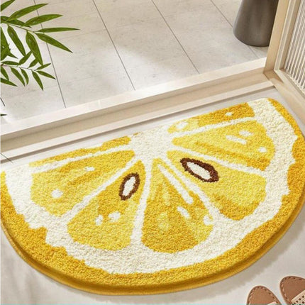 Buy Lemon Fruit Bath Mats for Stylish Bathroom Decor