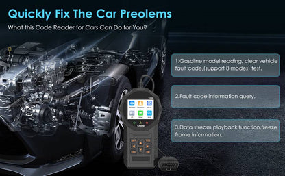 Automotive OBD2 Scanner OBD Code Reader Diagnostic Tool