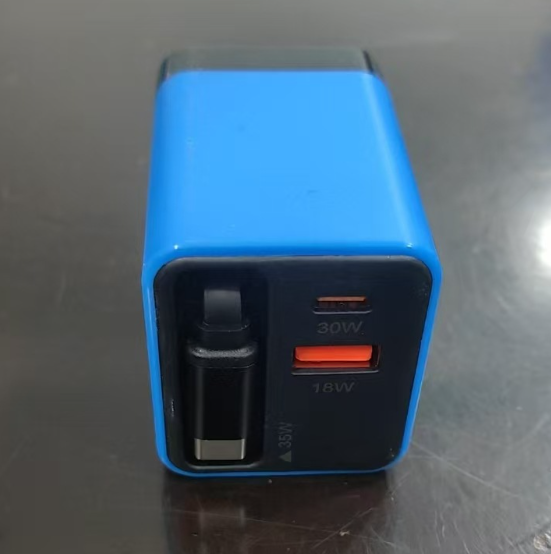 65W GaN Fast Charger with Dual USB Ports