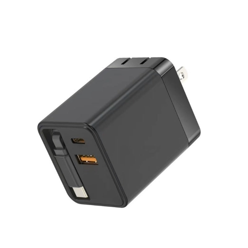 65W GaN Fast Charger with Dual USB Ports