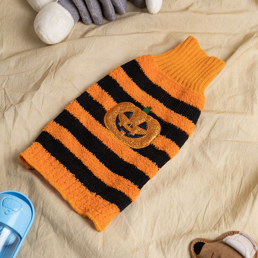 Buy Halloween Dog Sweater Teddy Costume Warm Pet Outfit Online