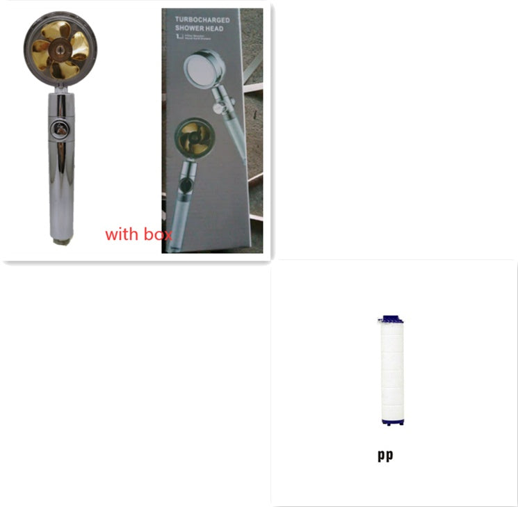 Buy Shower Head Water Saving – 360° Rotating ABS Rain Nozzle