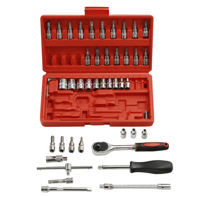 Buy 46PCS Socket Wrench Set – Professional Ratchet Tool Kit