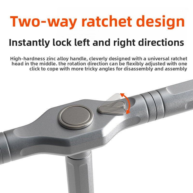 66-in-1 Ratchet Screwdriver Set with S2 Steel Bits