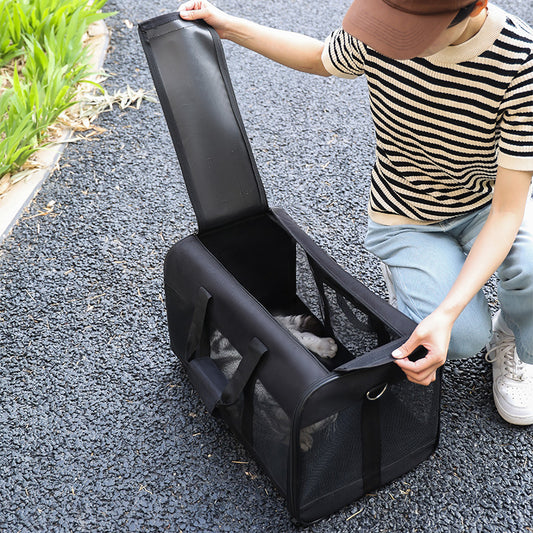 Medium Portable Breathable Dog & Cat Carrier Travel Bag