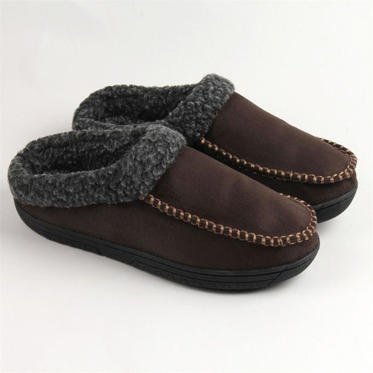 Men’s Cotton Slippers Outdoor Use Winter Home Wear Shoes