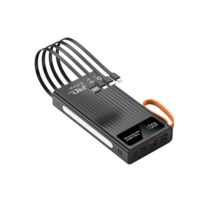 66W fast charging portable battery