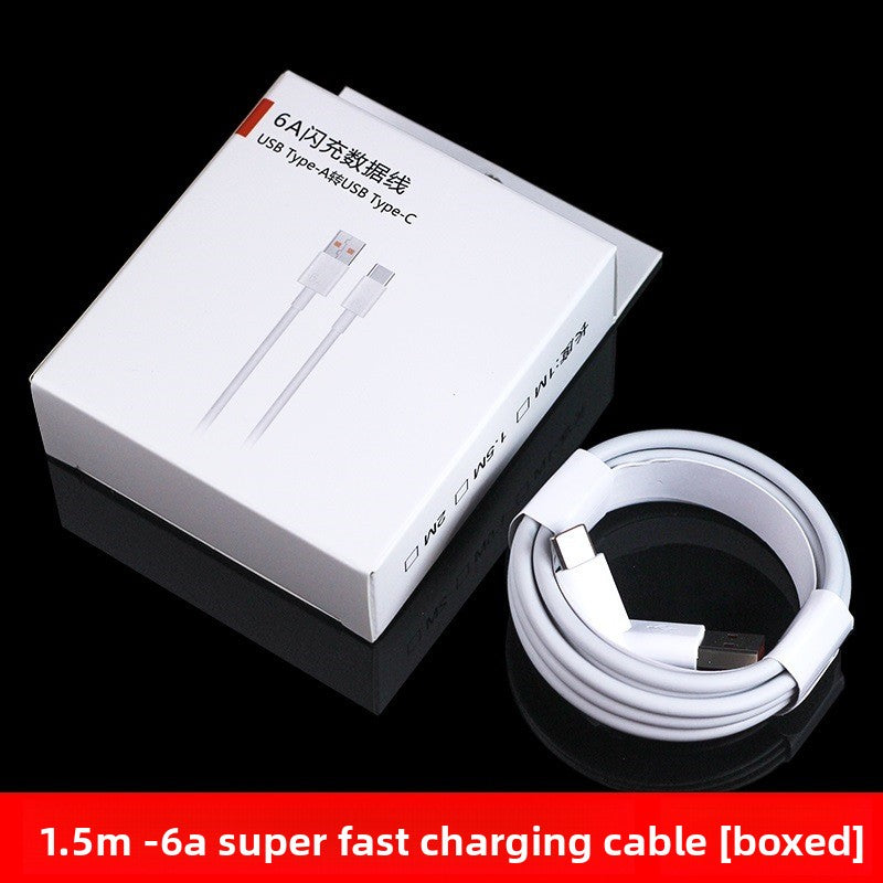 66W Super Fast USB Charger with 6A Data Cable