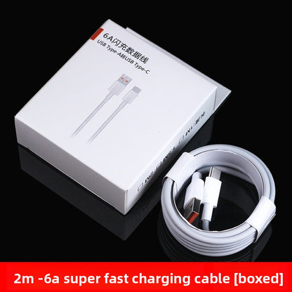 66W Super Fast USB Charger with 6A Data Cable