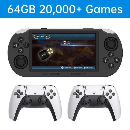 Handheld Game Console with Dual Joystick for Gaming Fun
