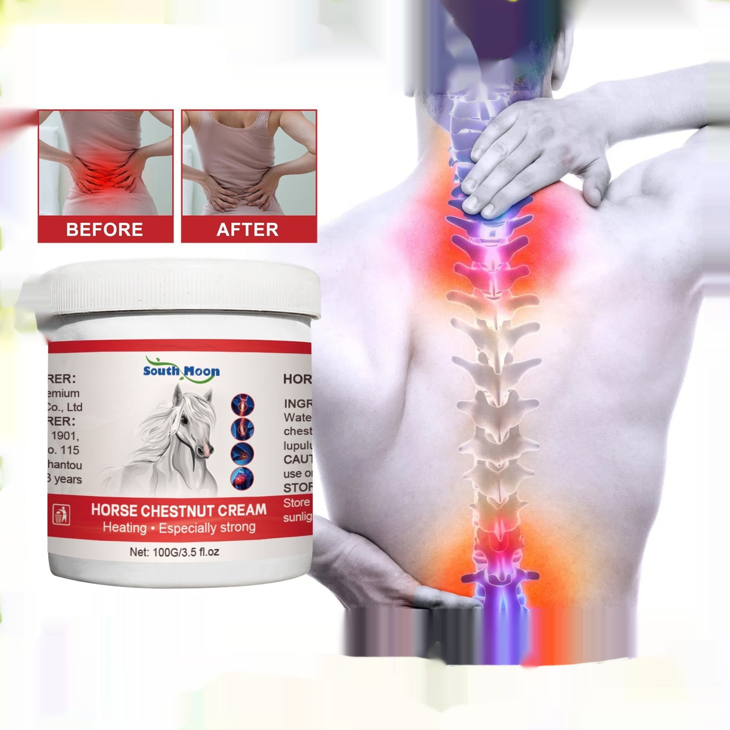 Cervical Joint Pain Cream for Slipped Disc & Knee Relief