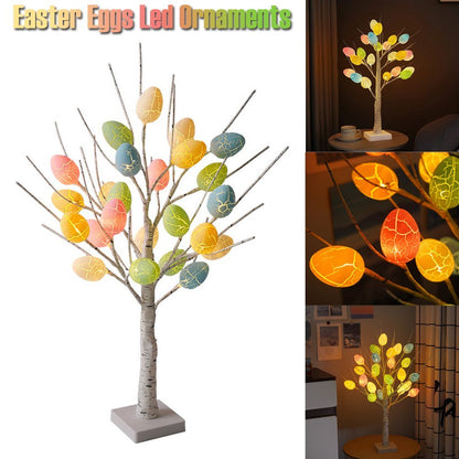 Easter Decoration 60cm Birch Tree LED Light for Spring Party