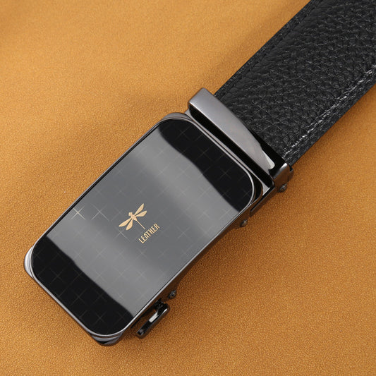 Men’s Casual Business Belt – Premium Split Leather Accessory