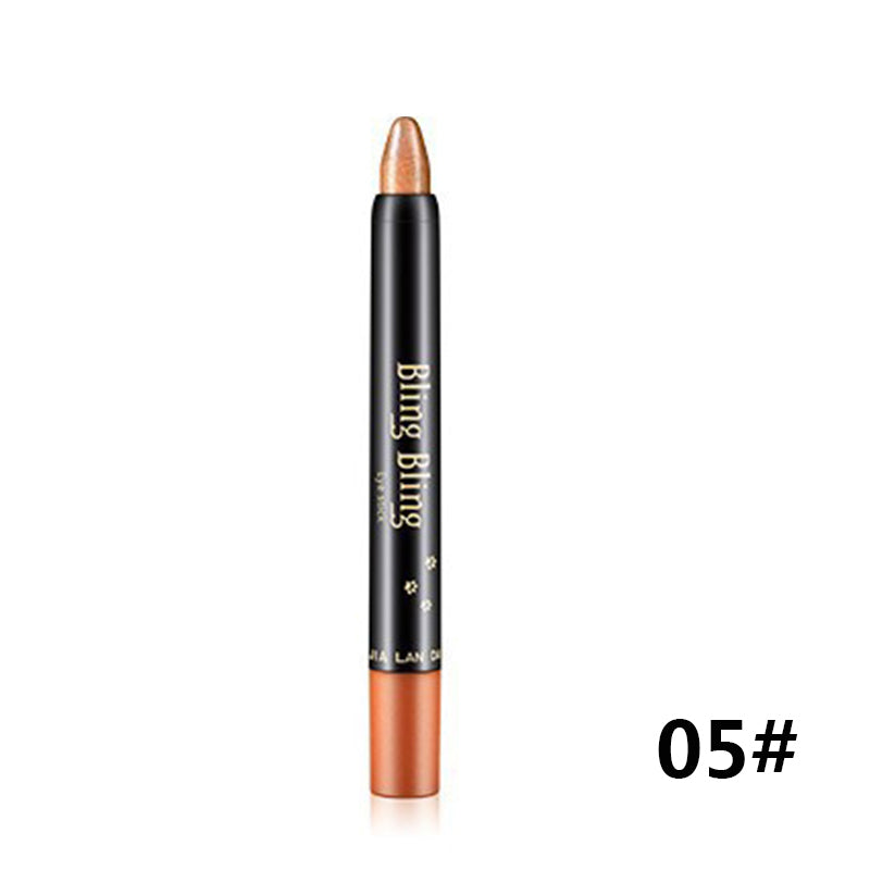 Pearlescent Silkworm Eyeshadow Pen Long-Lasting Shiny Gel