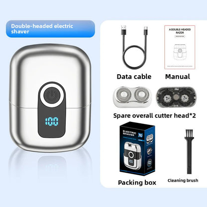 Men's Electric Mini Razor for Convenient Travel Grooming