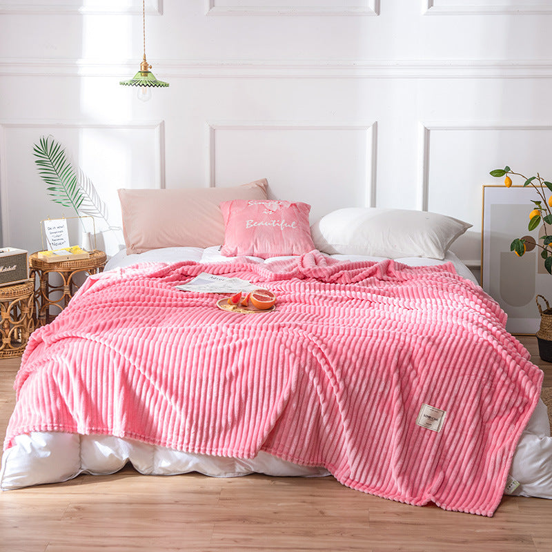 Buy First Flannel Sheets Solid Blanket Soft Warm Bedding