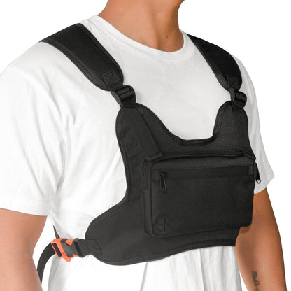 Waterproof Chest Sport Bag – Adjustable Crossbody Utility Pack
