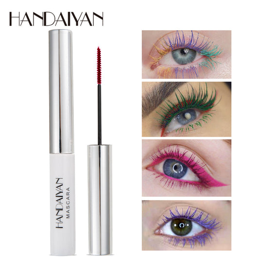 Colorful Mascara Bold Waterproof Lash Makeup for Daily Wear