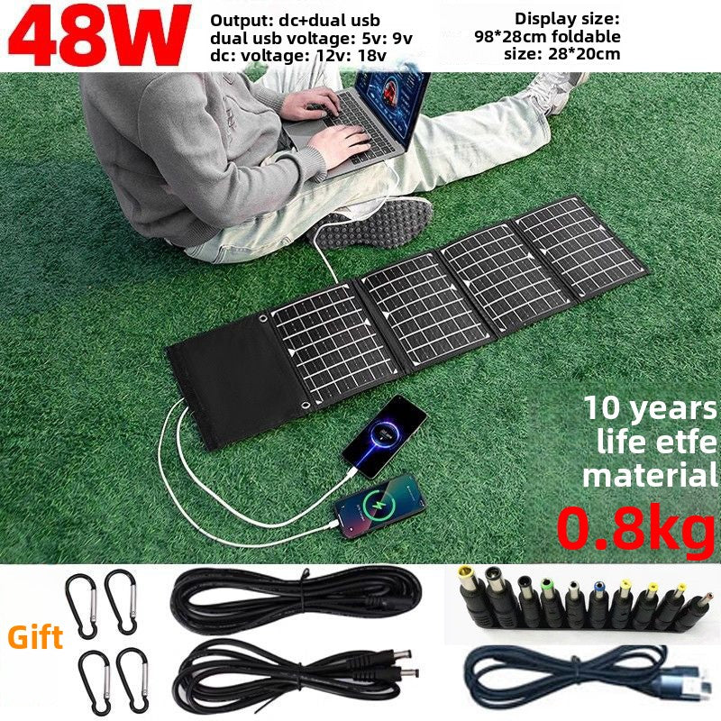 Foldable Solar Charger Panel for Outdoor and Travel Power
