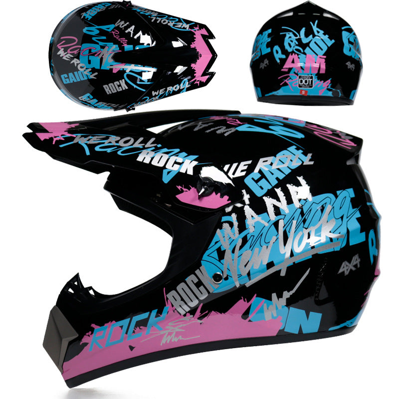 Off-road Motorcycle Helmet for Protection and Lightweight Fit